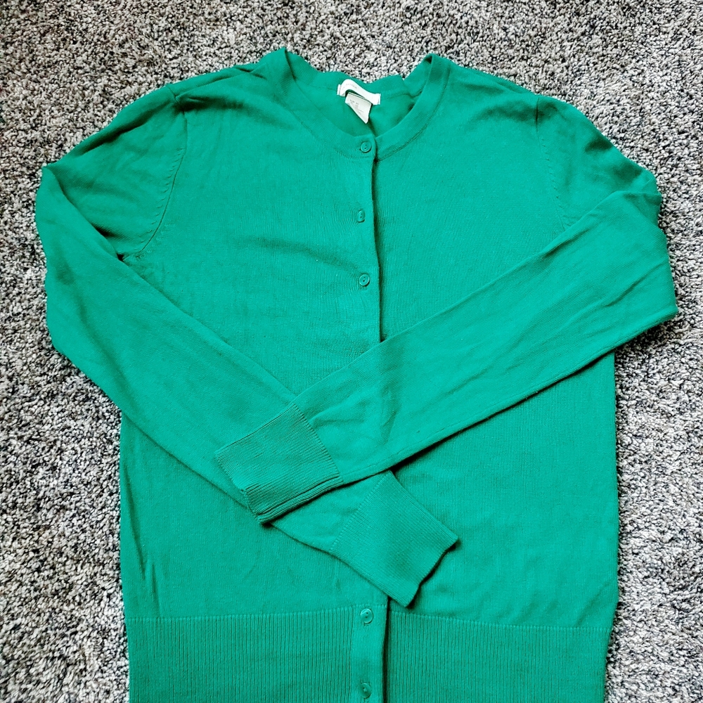 Cardigan by H&M, green